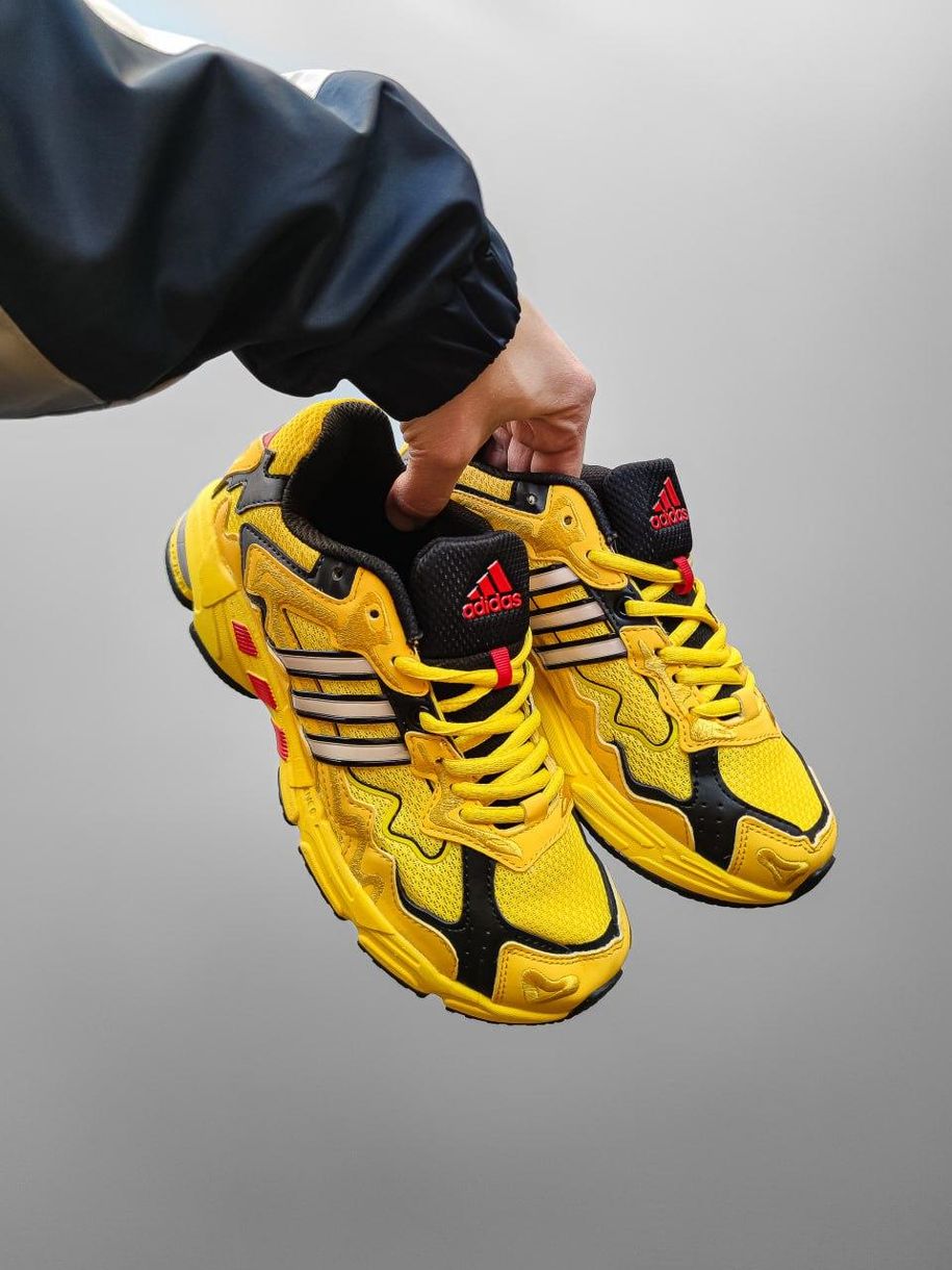 Кроссовки Adidas x Bad Bunny Response Yellow Black 11071 фото