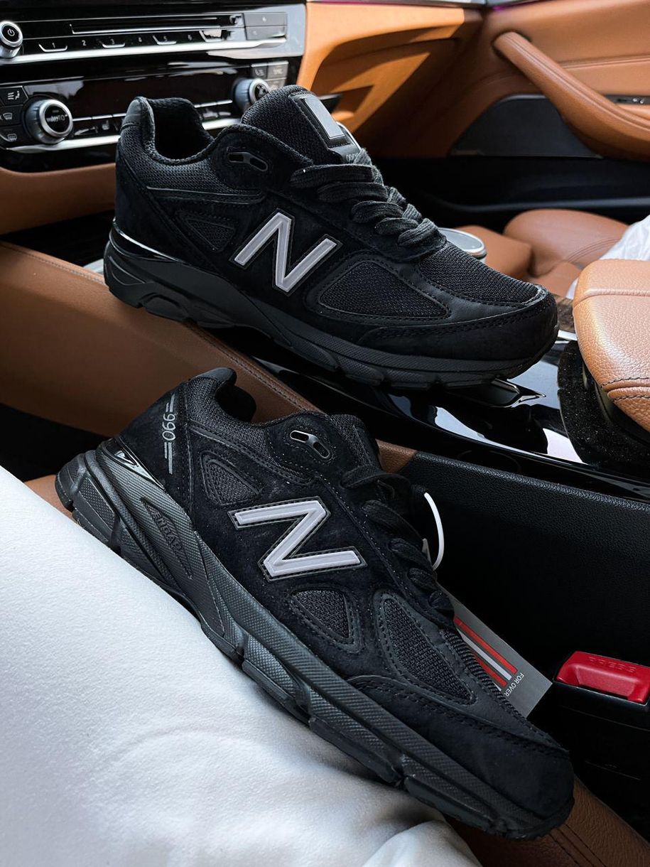 Кроссовки New Balance 990 Black 1254 фото