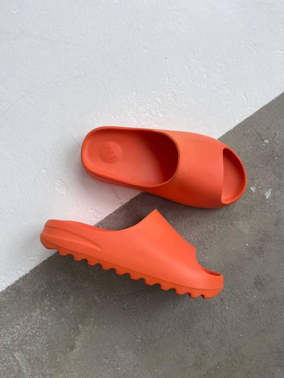 Шльопанці Adidas Yeezy Slide Orange 2 7562 фото