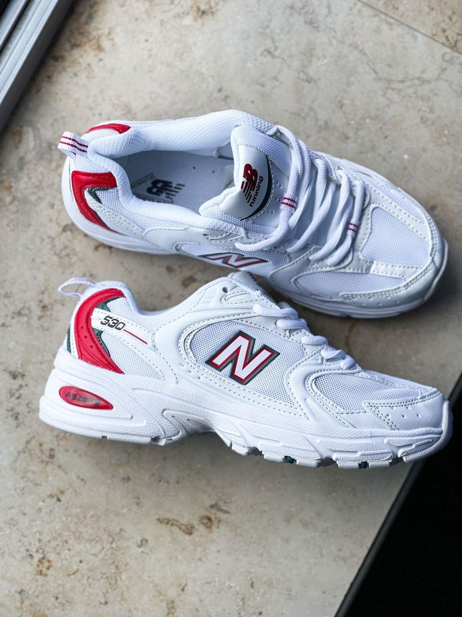 Кроссовки New Balance 530 White Red 3557 фото