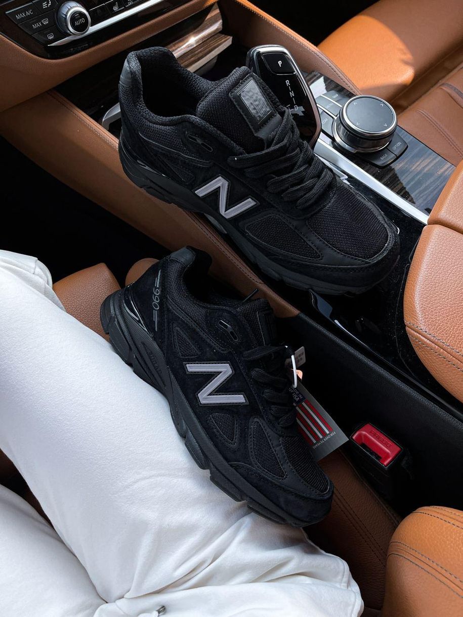 Кроссовки New Balance 990 Black 1254 фото