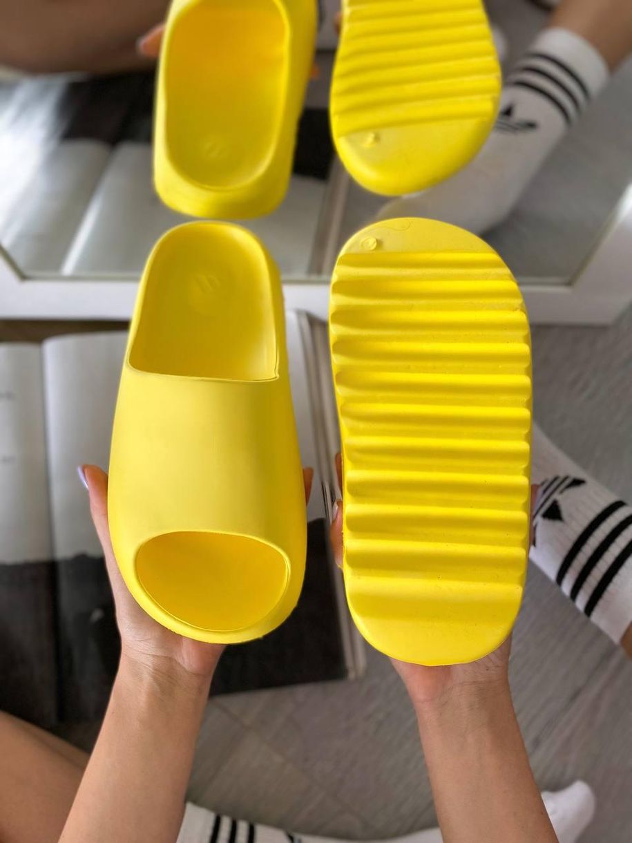 Шльопанці Adidas Yeezy Slide Yellow 7937 фото