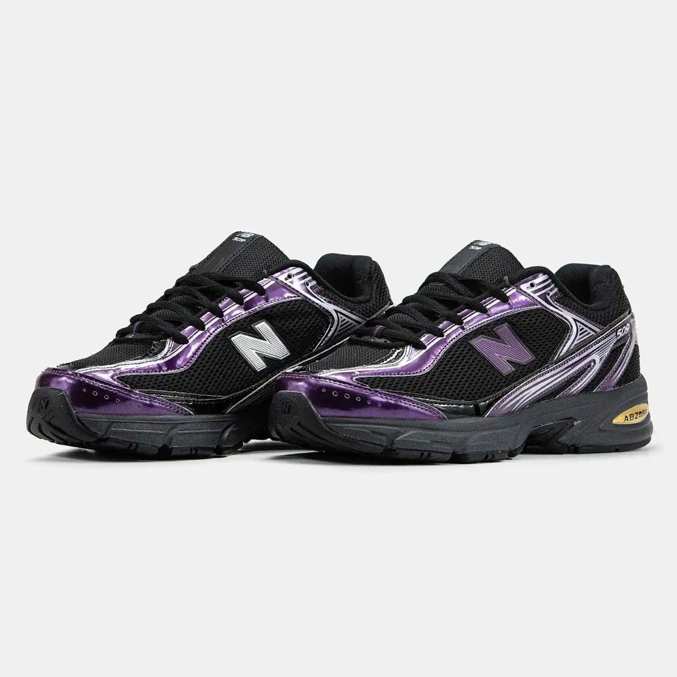 New Balance 509 Black Purple Gloss