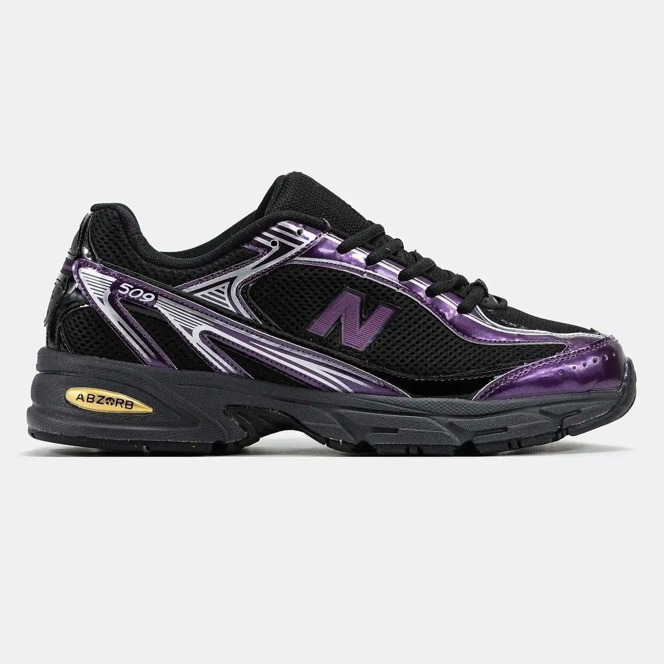 New Balance 509 Black Purple Gloss