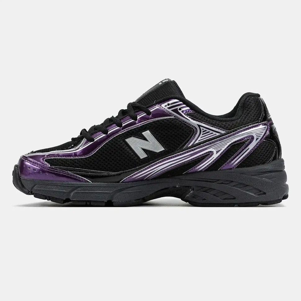 New Balance 509 Black Purple Gloss