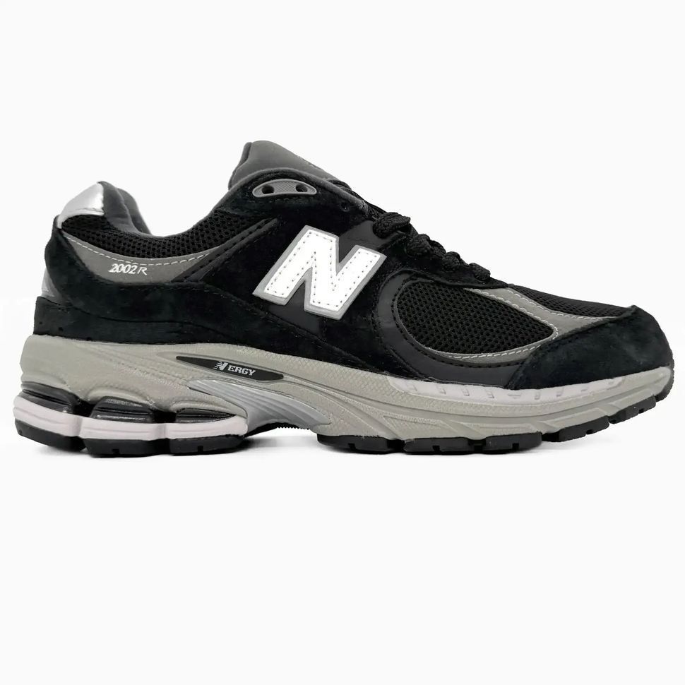 New Balance 2002R Black Grey