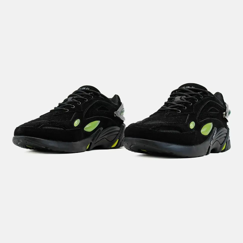 Raf Simons Cylon-21 Black Neon Green, 40