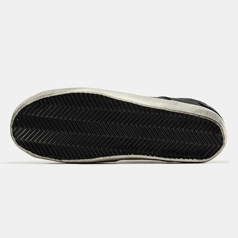 Golden Goose Superstar Mule Black White