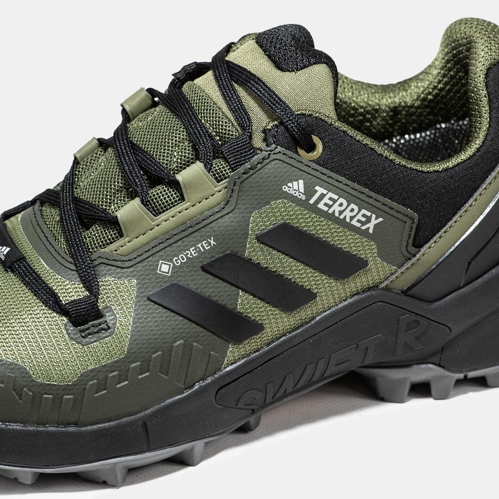 Кроссовки Adidas Terrex Swift R3 Gore-Tex Green 10084 фото