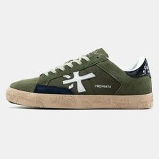 Premiata Steven Olive Navy Gum