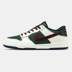 Nike Dunk Low Gorge Green Sail Burgundy