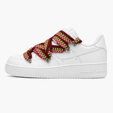 Nike Air Force 1 Low Custom Lanvin Laces White Multicolor, 41