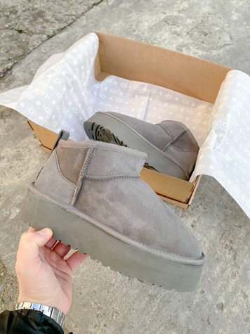 Зимові чоботи UGG Ultra Mini Platform Light Grey, 38