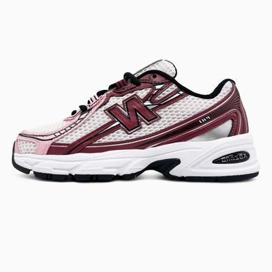 New Balance 740 White Pink Burgundy, 36