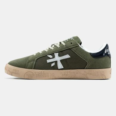 Premiata Steven Olive Navy Gum