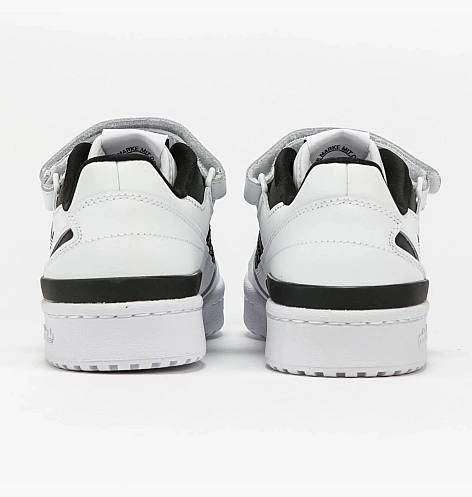Кросівки Adidas Forum Low 84 White Black Logo 9815 фото