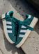 Кросівки Adidas Campus Dark Green White 2658 фото 6