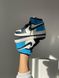 Nike Air Jordan 1 Retro High Patent Blue Toe 2029 фото 2