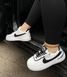 Кросівки Nike Air Force 1 SHADOW Black White 7188 фото 8