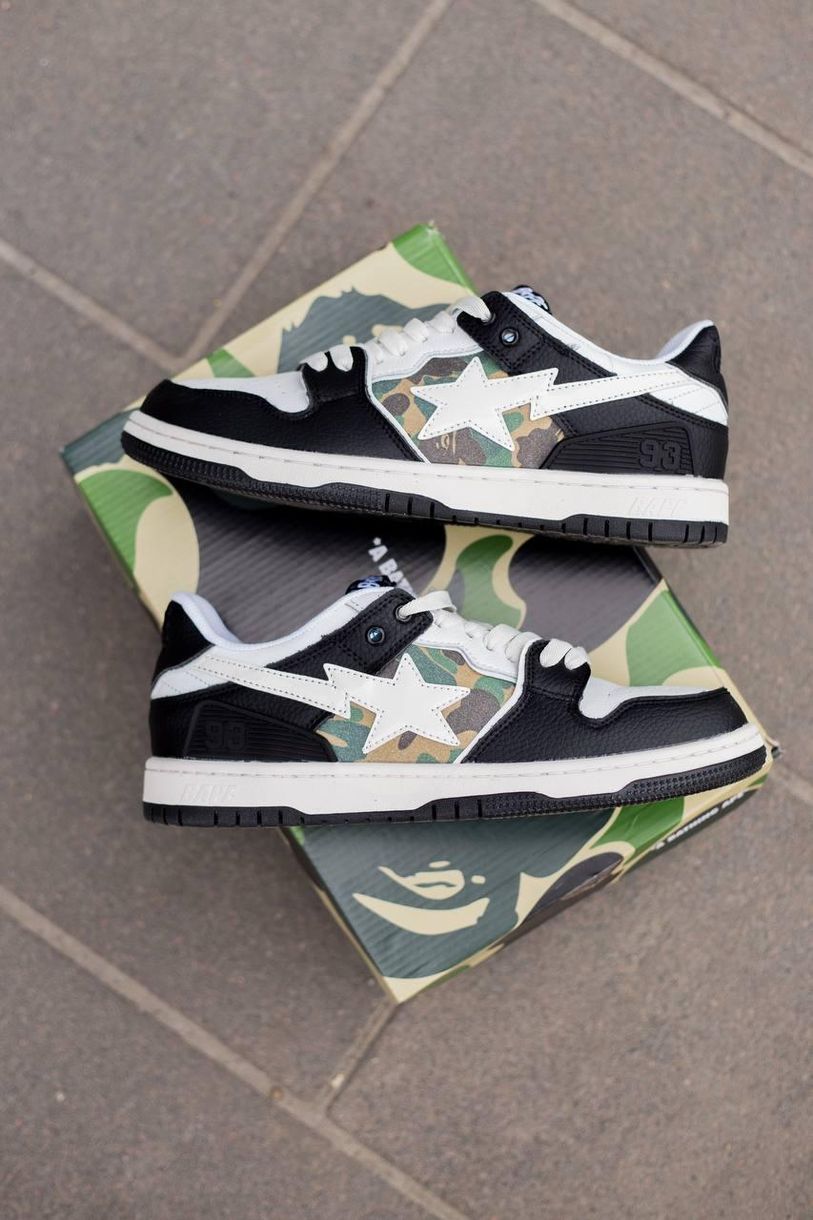 Кроссовки A BATHING APE BAPE SK8 STA 1361 фото