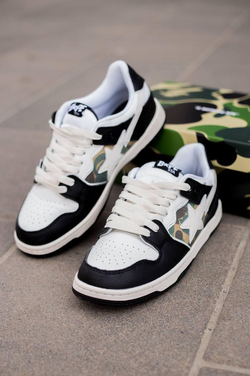 Кроссовки A BATHING APE BAPE SK8 STA 1361 фото