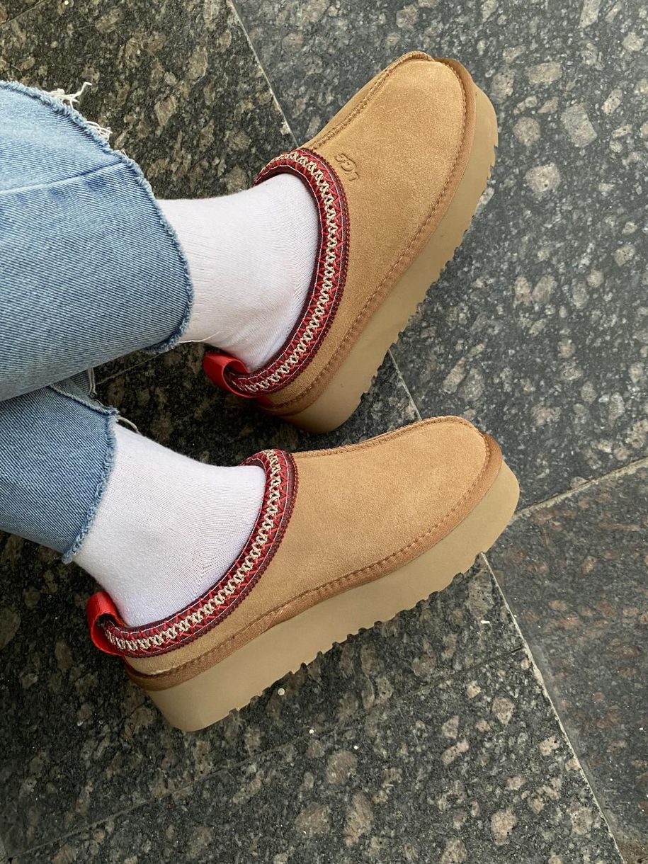 Зимние сапоги Ugg Tasman Platform Chestnut, 36