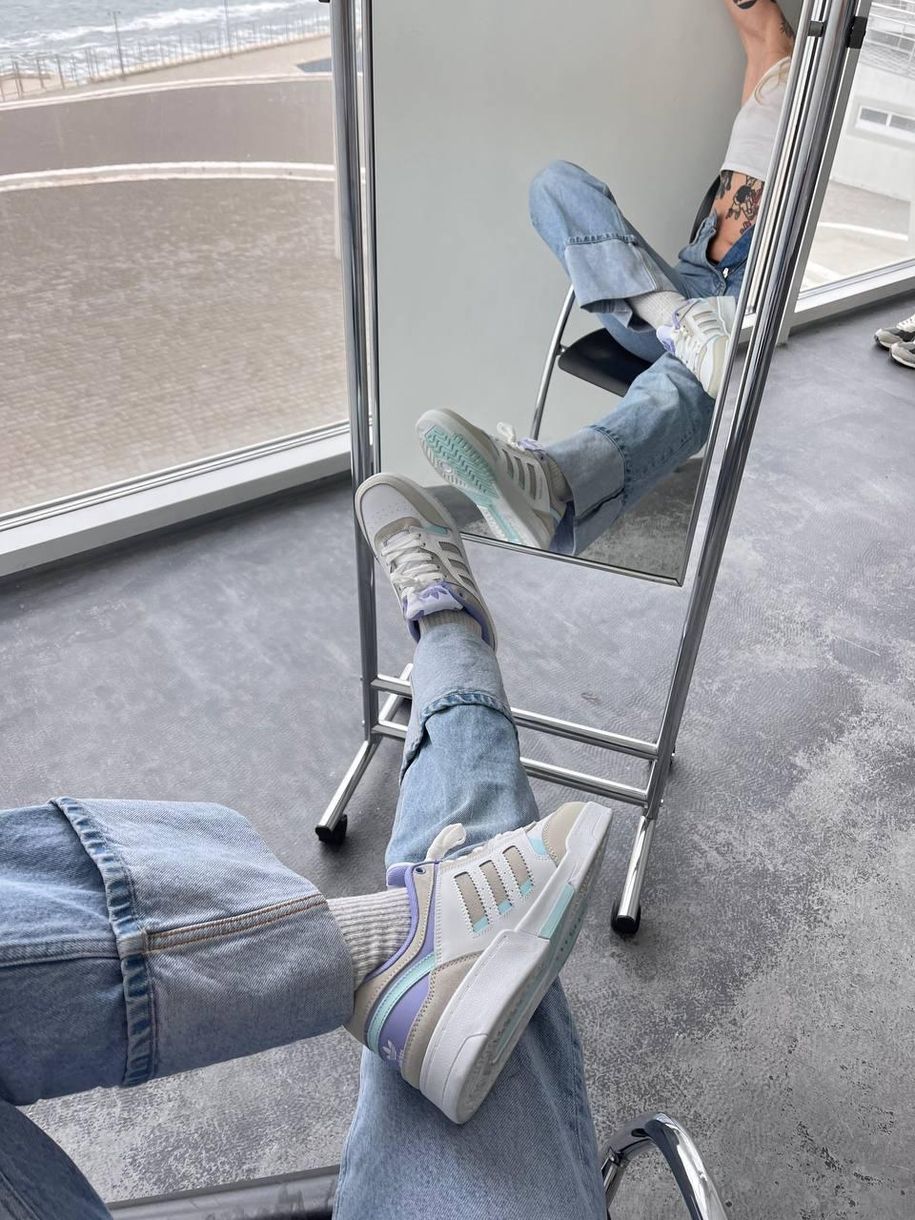 Кросівки Adidas Drop Step Light Blue 2868 фото