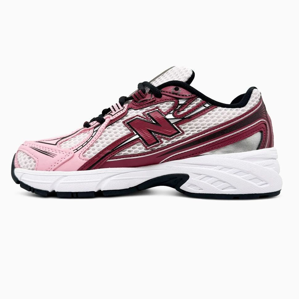 New Balance 740 White Pink Burgundy, 36