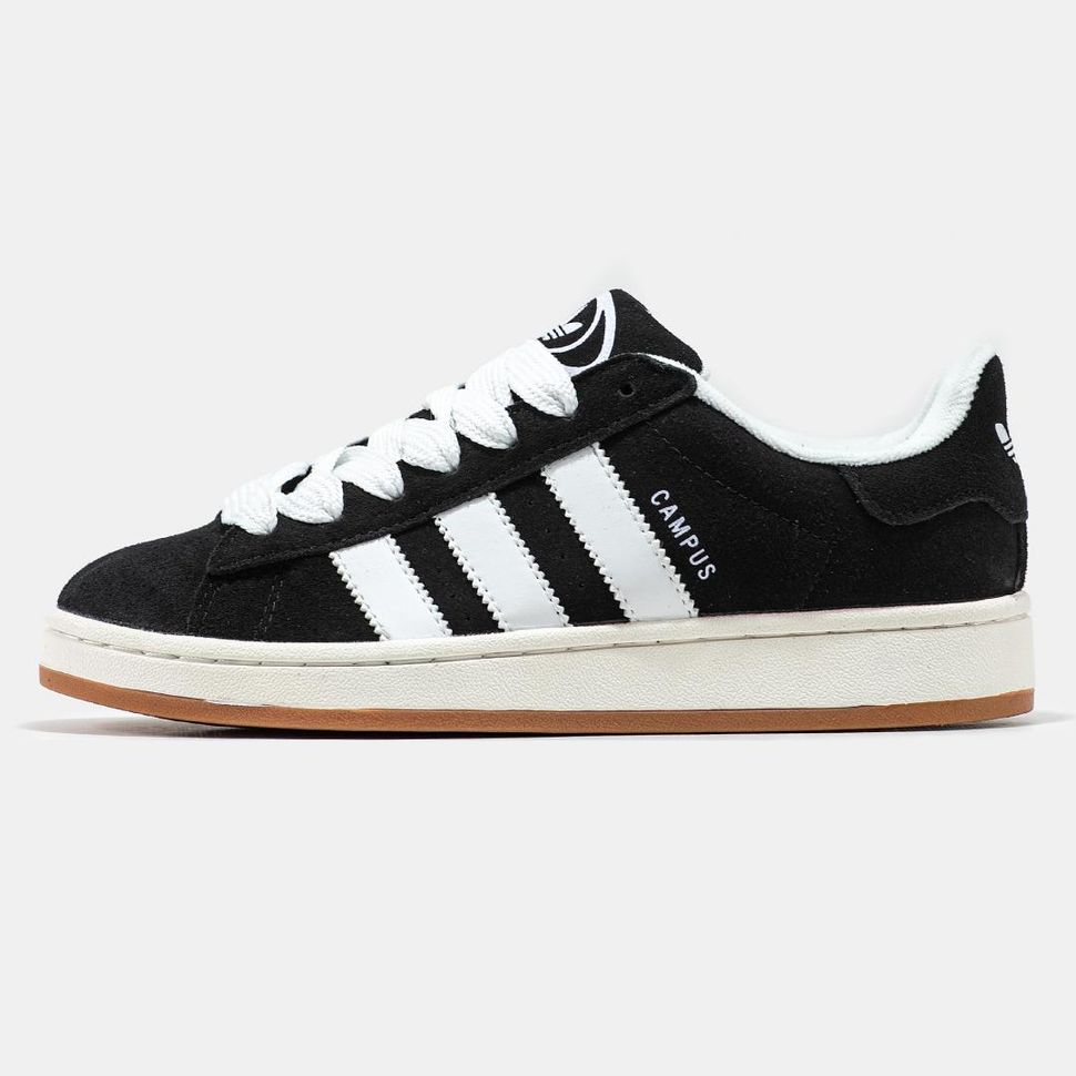 Кроссовки Adidas Campus 00s Black White 9351 фото