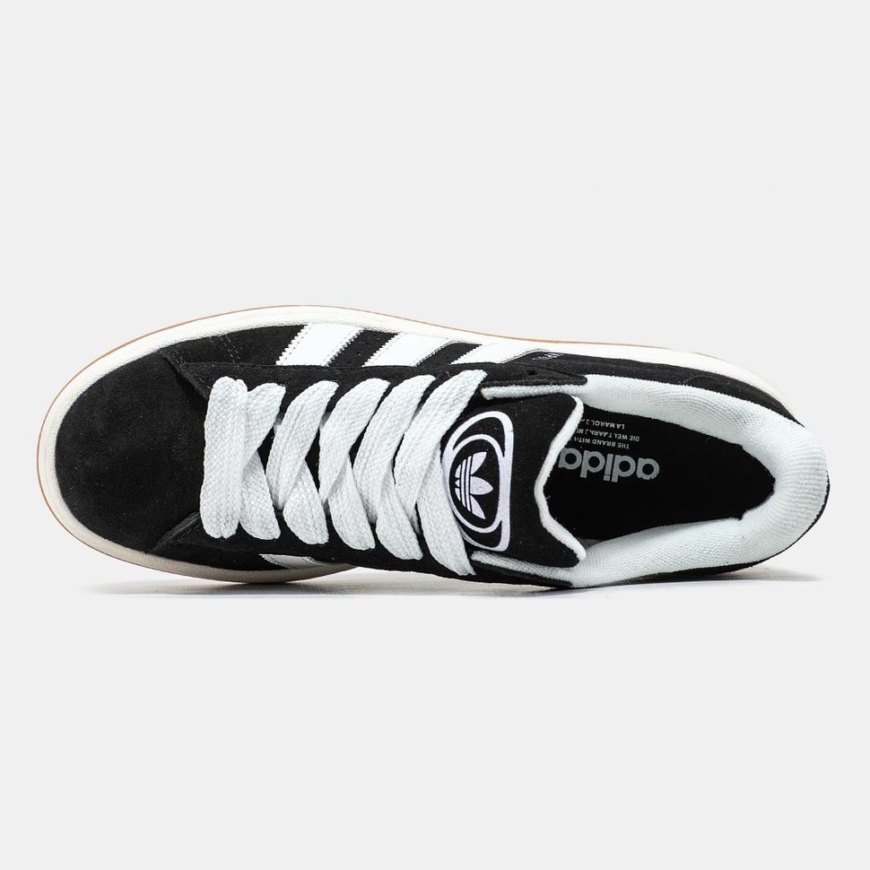 Кроссовки Adidas Campus 00s Black White 9351 фото