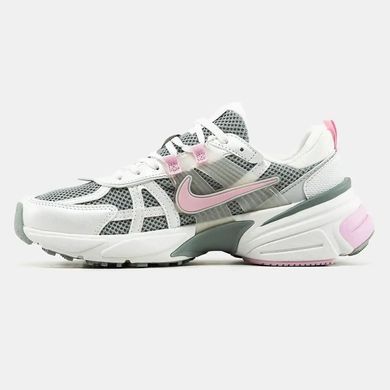 Nike V2K Runtekk White Grey Pink