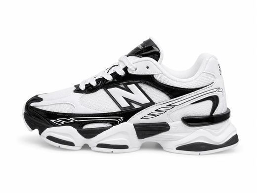 New Balance 9060 White Black Monochrome, 36