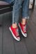 Кеди Converse Low Red White Black Line 4760 фото 1