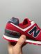 Кросівки New Balance 574 Red White Black v2 1030 фото 7