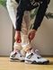 Баскетбольні кросівки Nike Air Jordan Retro 4 White Cement 2198 фото 8