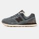 Зимові Кросівки New Balance 574 Grey Brown Fur 9736 фото 1