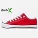 Кеди Converse Low Red White Black Line 4760 фото 10