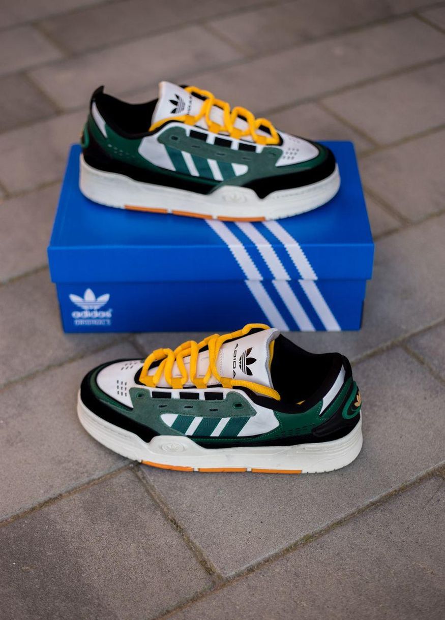 Кроссовки Adidas Adi2000 Green White Yellow 9384 фото