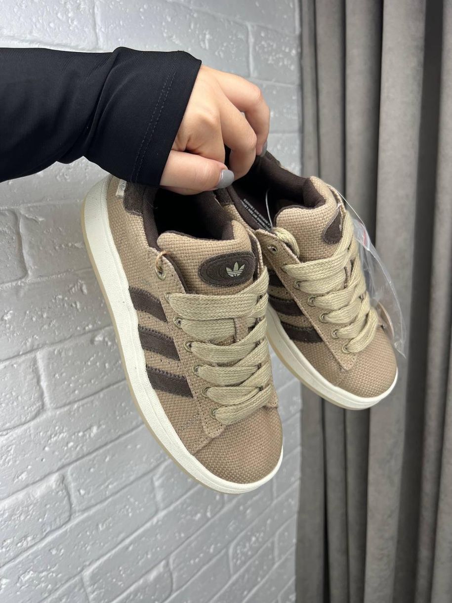 Кроссовки Adidas Campus 00s Brown Beige 9627 фото