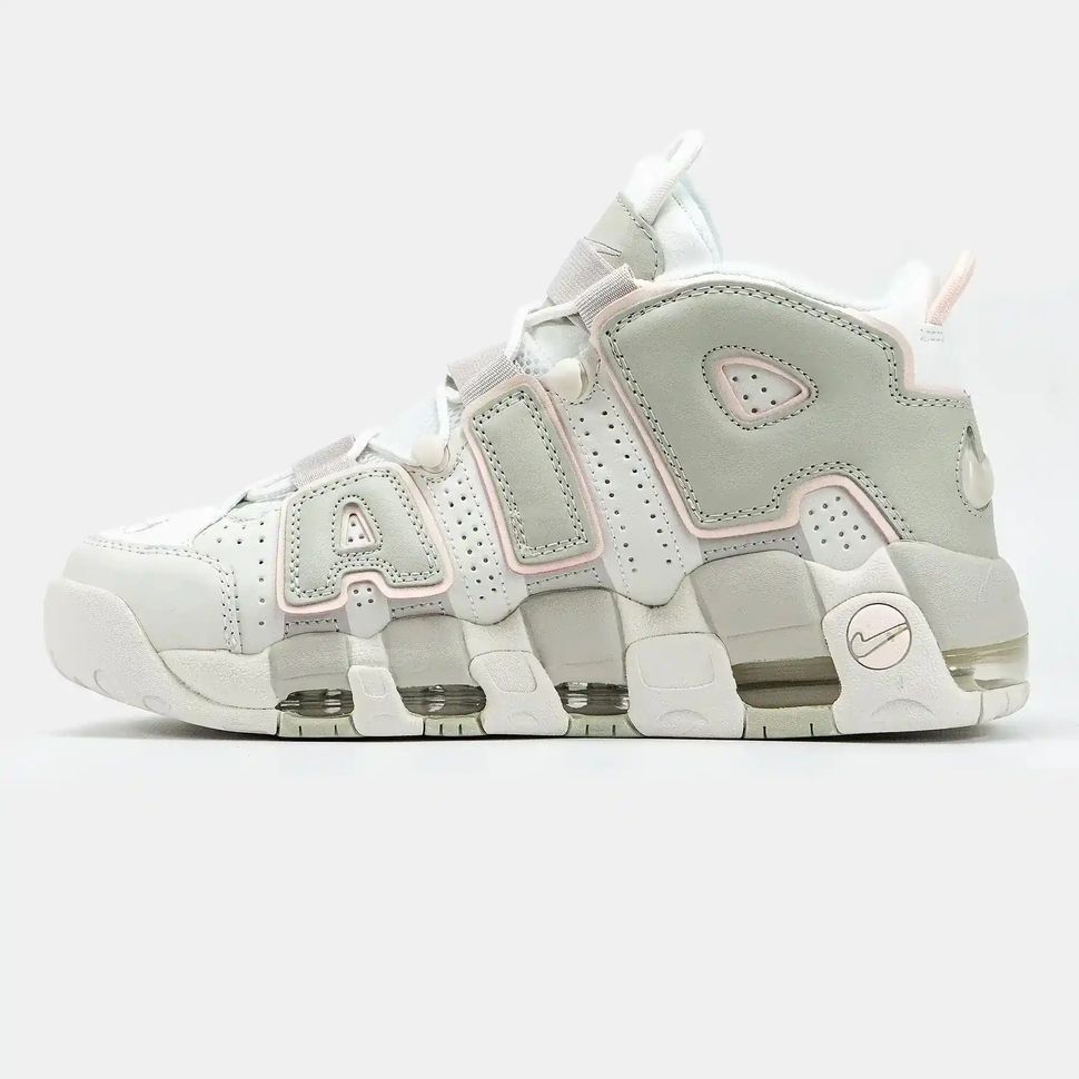 Nike Air More Uptempo White Sage Pink