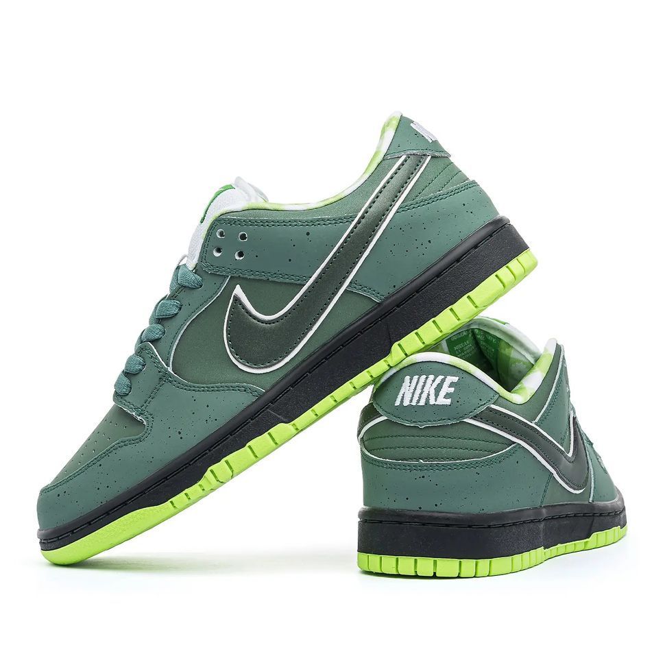 Nike SB Dunk Low Green Black Volt, 36