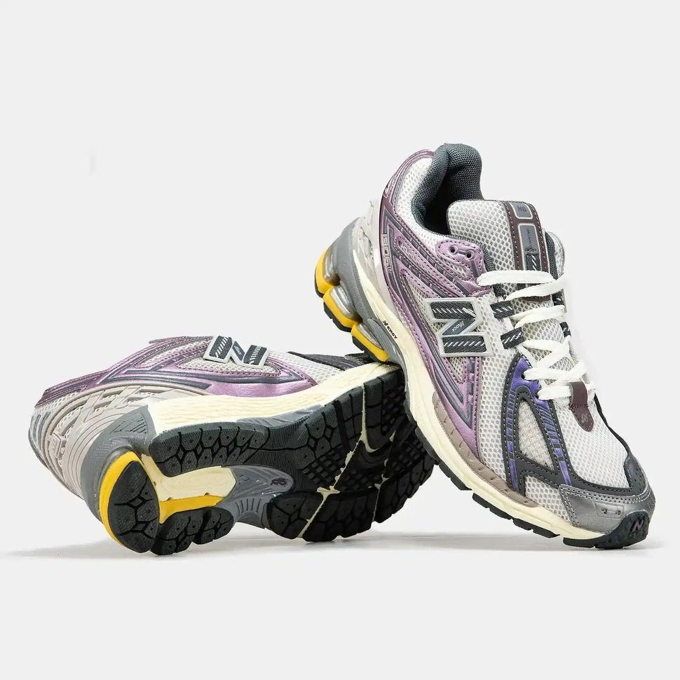 New Balance 1906R Silver Purple Yellow