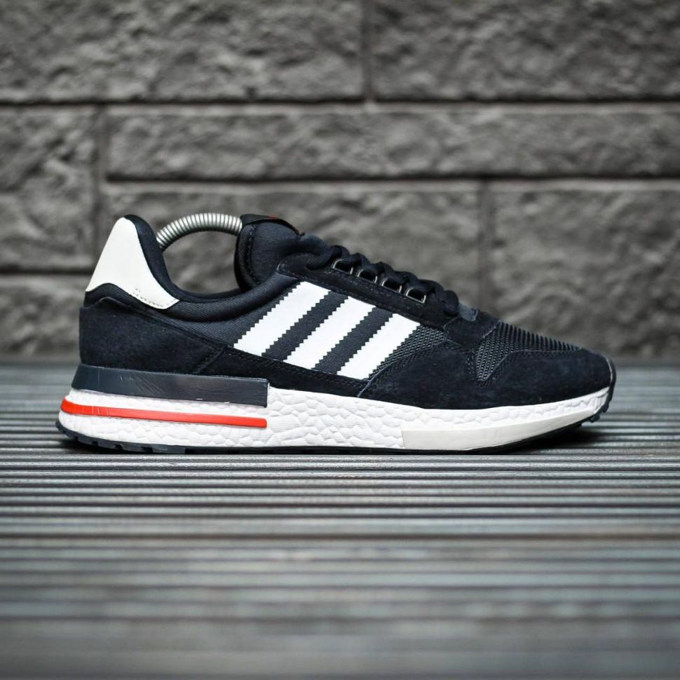 Кросівки Adidas ZX 500 Dark Blue 8967 фото