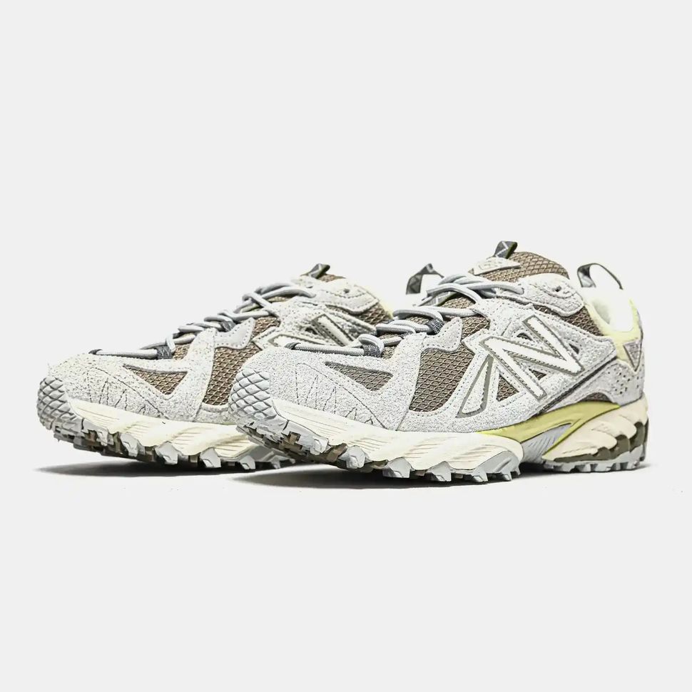 New Balance 610 Light Grey Olive Lemon