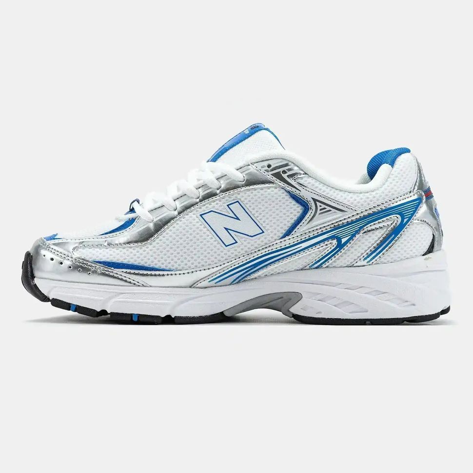New Balance 509 White Silver Blue