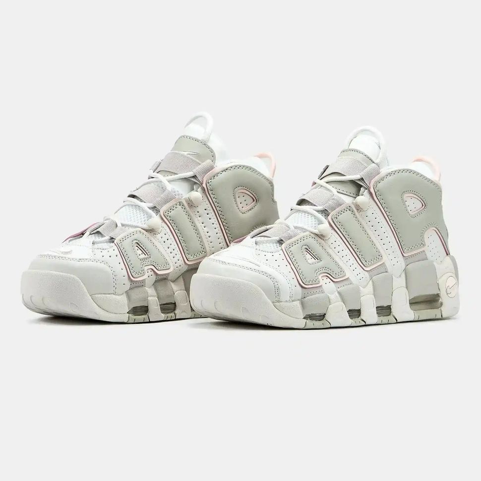 Nike Air More Uptempo White Sage Pink