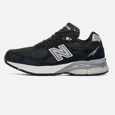 New Balance 990v3 Black Grey, 36