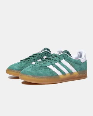 Adidas Gazelle Indoor Green White Gum