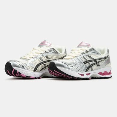 Asics Gel-Kayano 14 Silver White Pink
