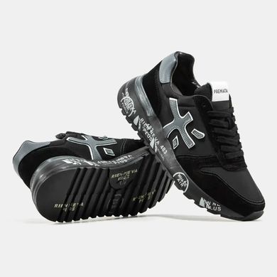 Premiata Mick Black Grey Reflective